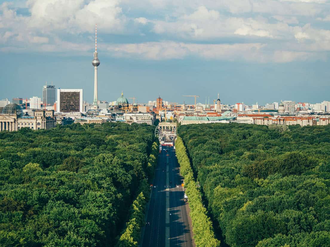 most accessible cities - The Most Accessible Cities in the World Aerial photo of Berlin, Germany.