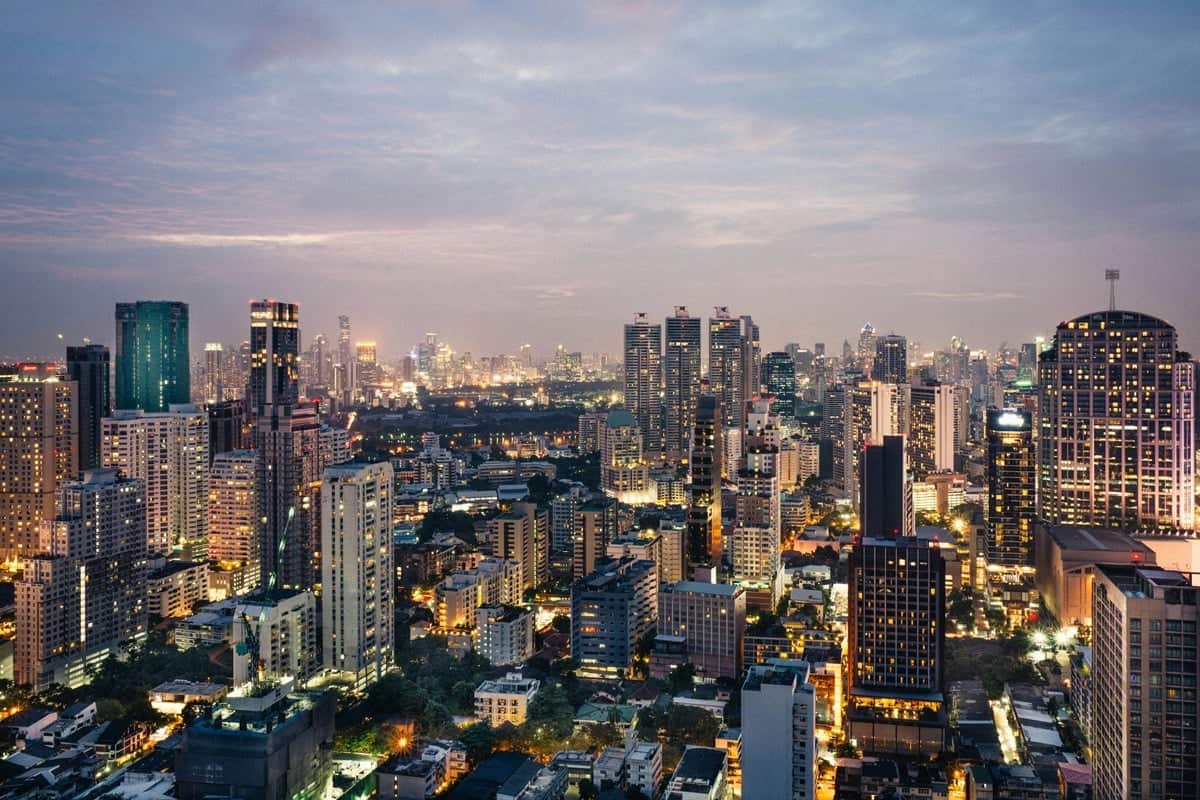 songkran festival - Why Thailand’s Songkran Festival Should Be on Your Travel Bucket List Cityscape of Bangkok.