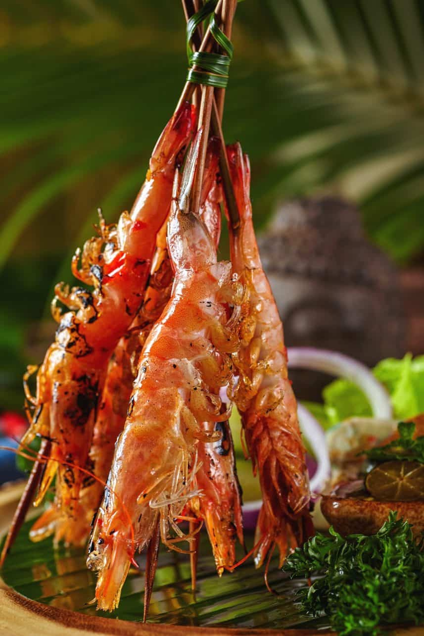 - Why Thailand is the Perfect Destination for Your Dream Wedding Grilled shrimps in Thailand.