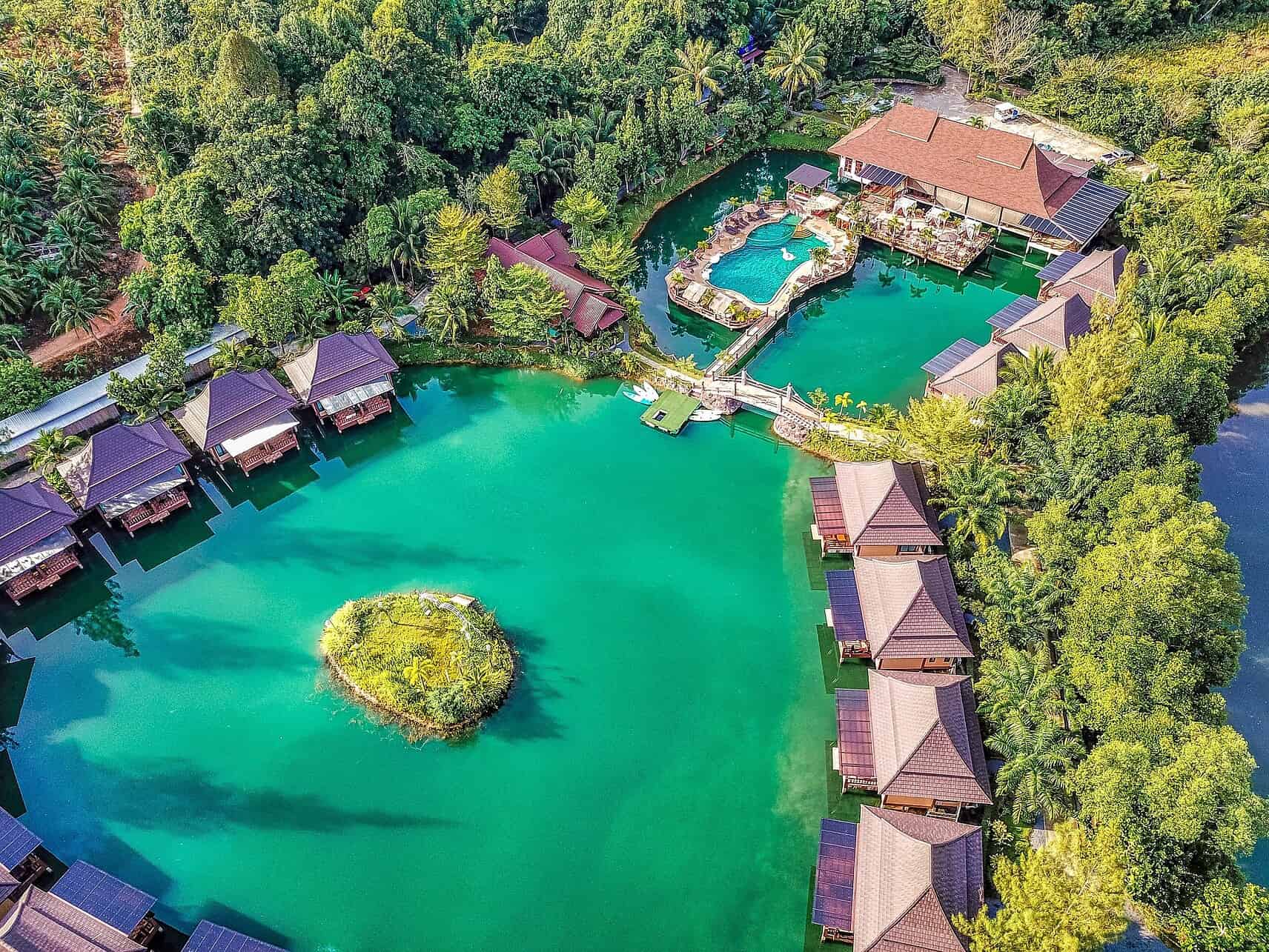 wed in thailand - Top Reasons to Wed in Thailand’s Paradise Hotel villas at a lake in Thailand.