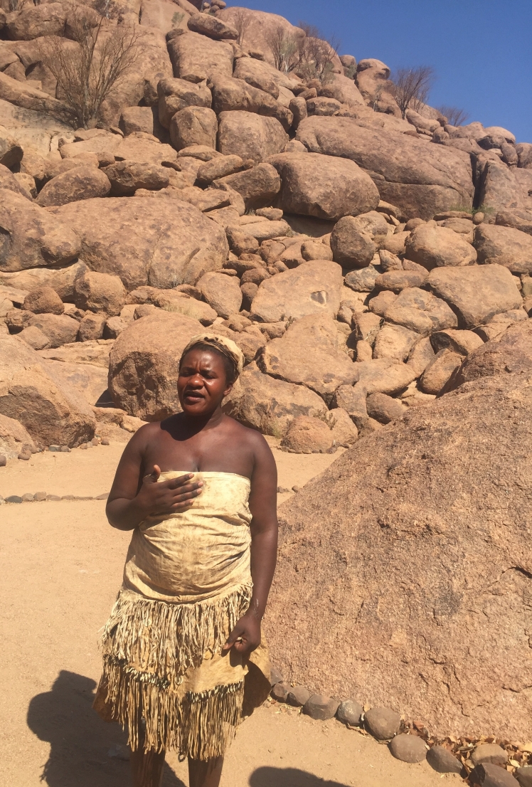 Damaraland and Spitzkoppe - Visiting Damaraland and Spitzkoppe, Namibia The Damara people in Namibia