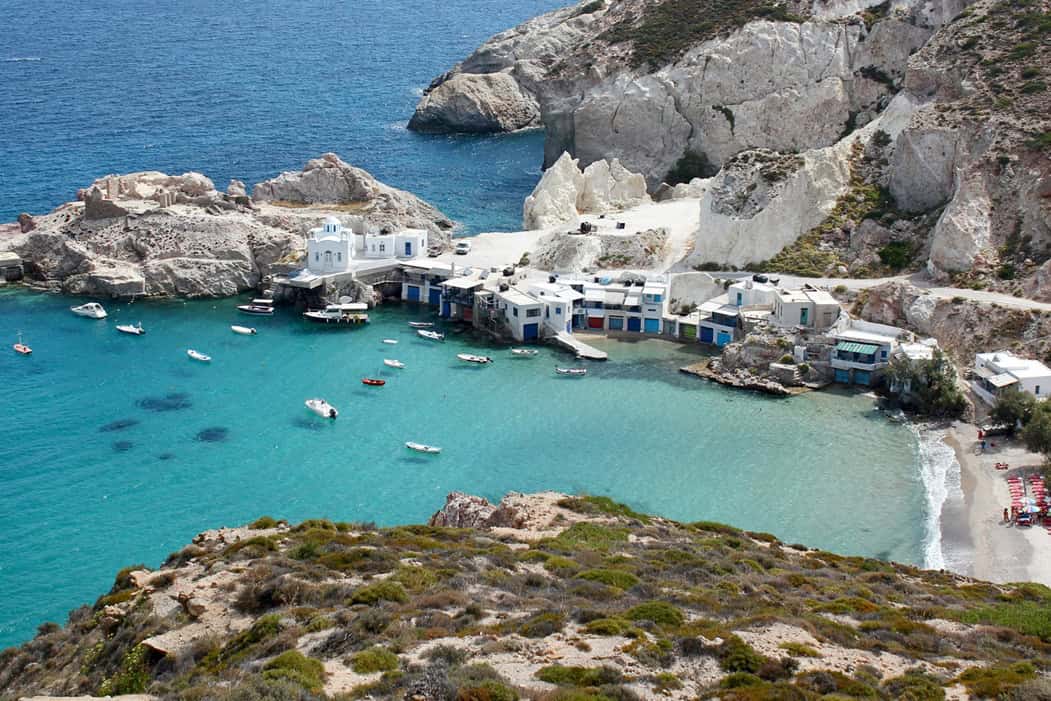 visiting greece - Visiting Greece: Good Things To Know and Common Phrases A spectacular view in Milos, Greece.