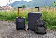 The perfect luggage combination for digital nomads and other travelers.
