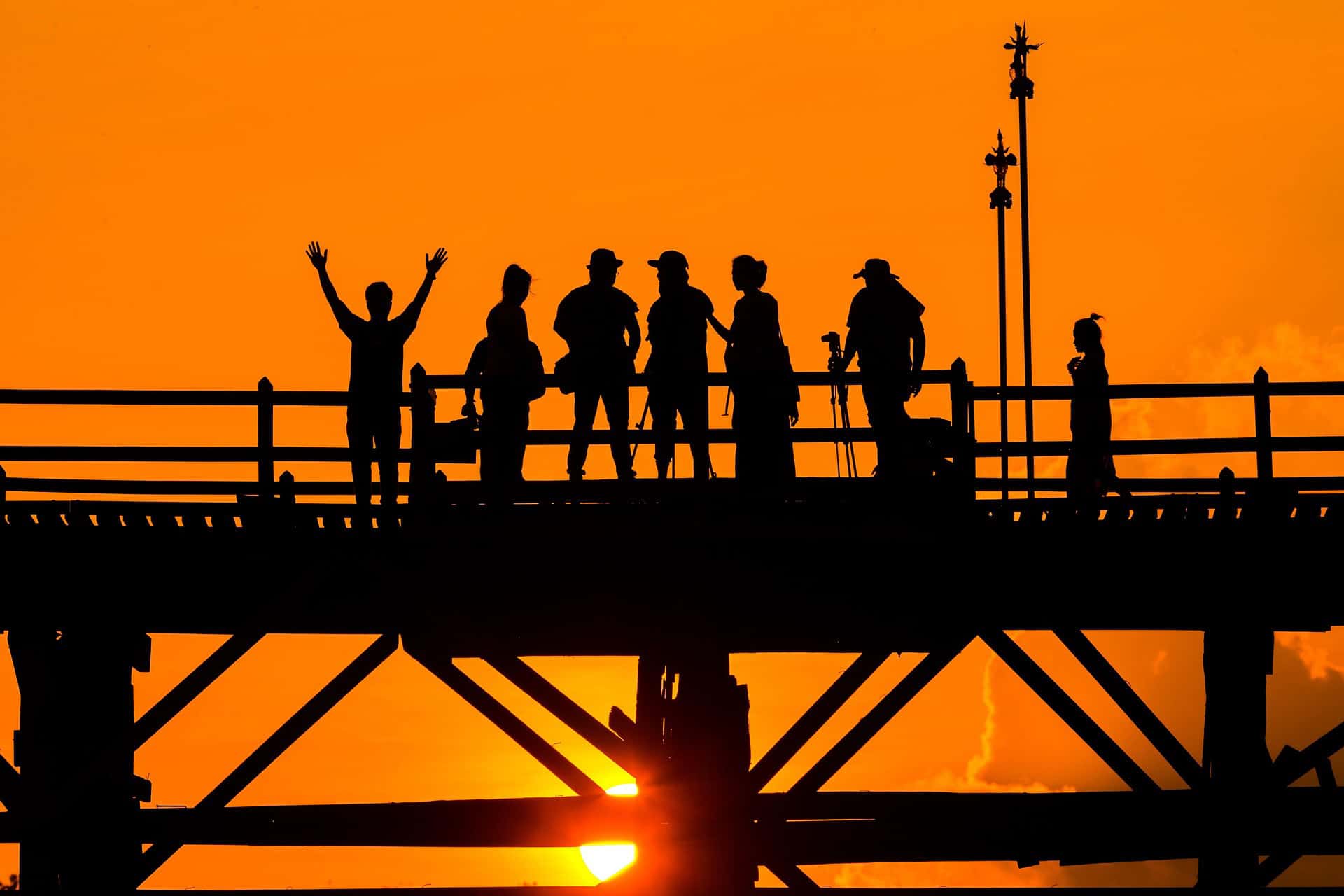 wed in thailand - Top Reasons to Wed in Thailand’s Paradise Silhouette of people in Thailand.