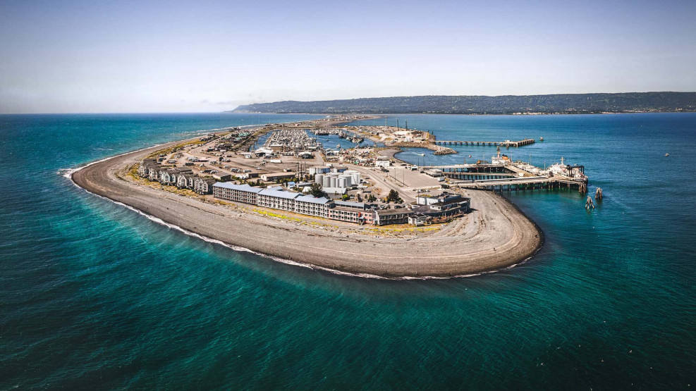 Homer Spit - Photo by Homer Chamber of Commerce.