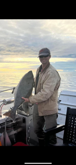 Evening catch at the Treehouse Cove Lodge in Alaska, USA.