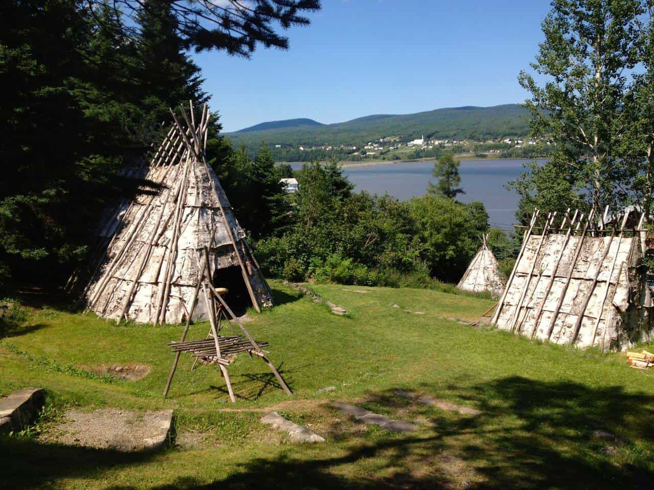 - Guide to Exploring Québec’s Maritime Regions: An Epic Road Trip Traditional village at Site d'interpretation Micmac in Quebéc, Canada. Photo Mathieu Dupuis.