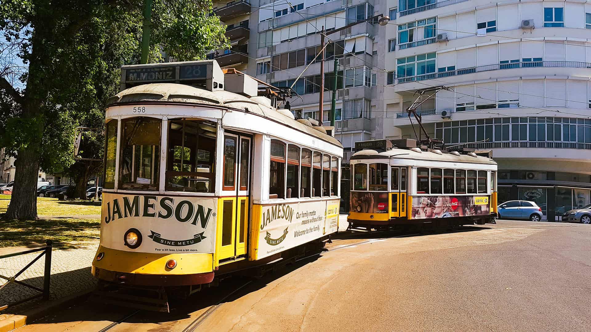 - Discover Nightlife in Lisbon: Top Spots and Secrets Tram 28 at Campo de Ourique in Lisbon, Portugal.
