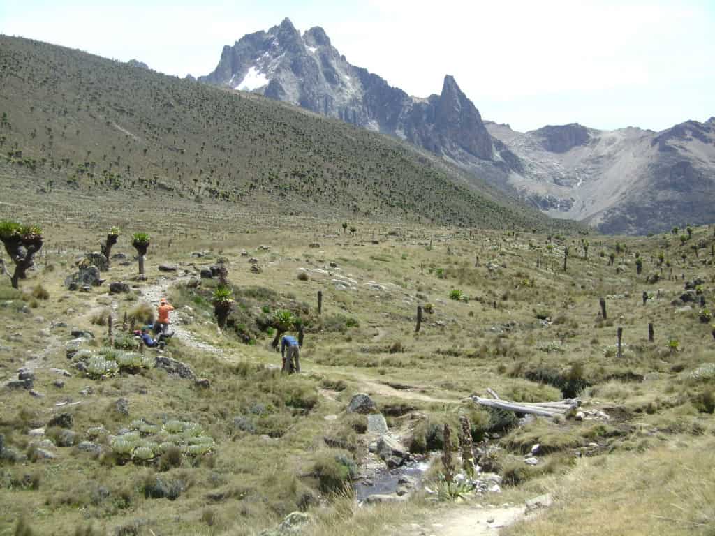 Mount Kenya - How to Trek to Point Lenana on Mount Kenya Trekking on Mount Kenya