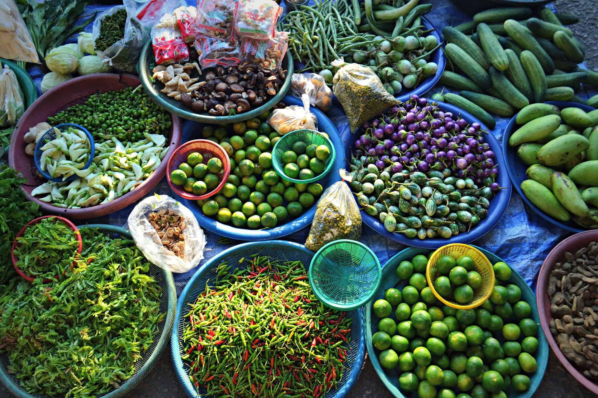 wed in thailand - Top Reasons to Wed in Thailand’s Paradise Tropical fruits and vegetables in Thailand.